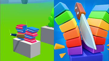 ASMR Slicing Game Slice It All | Very Satisfying and Relaxing ASMR Game Lv 25-27