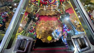 Clown Around 2p Coin Pusher At Merlins Amusements