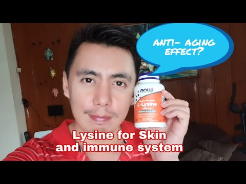 L-LYSINE 1000 MG TO BOOST COLLAGEN AND ELASTIN FOR SKIN AND JOINTS REVIEW | Health benefits on me