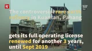Controversial rare earth plant to operate for another three years