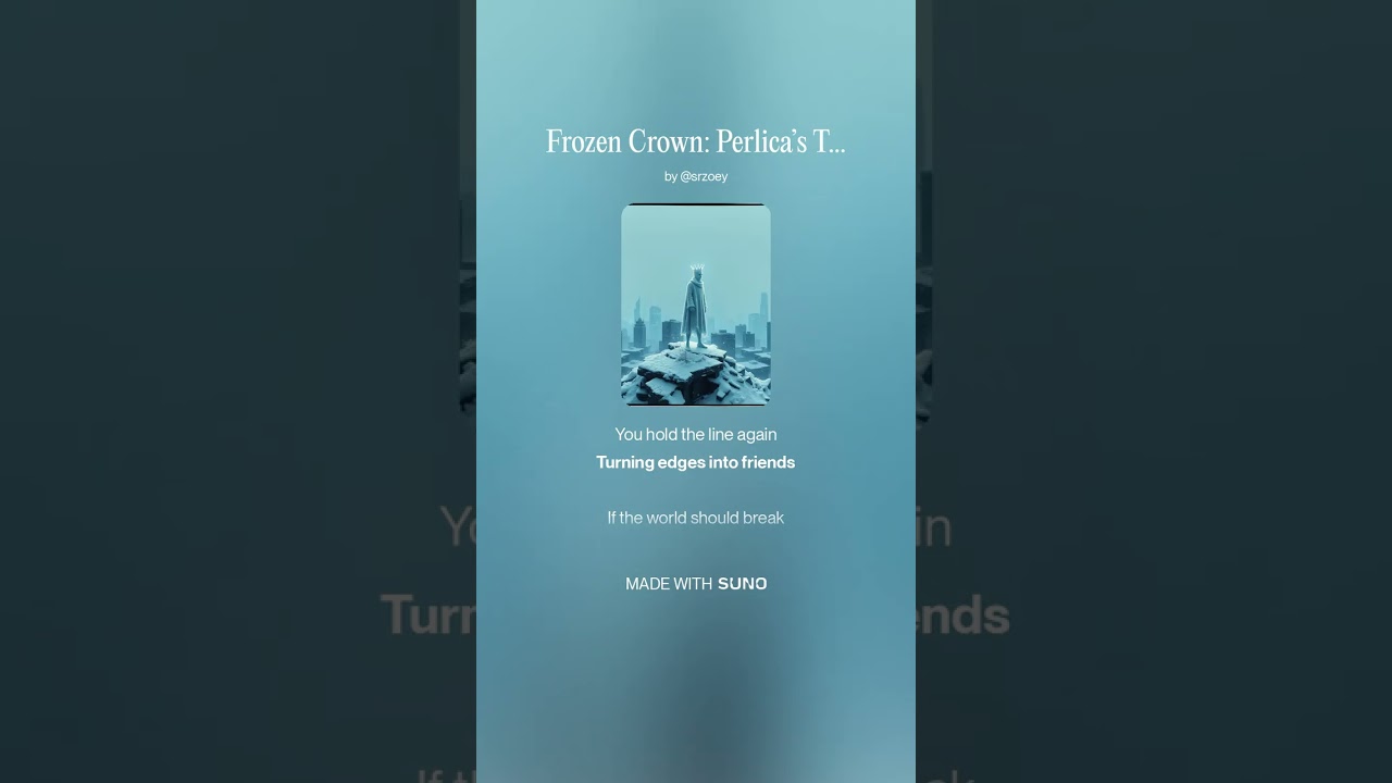 Frozen Crown | Perlica's Theme | Fan Made Arknights Endfield