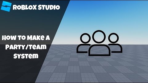 How to make a Party/Team System in Roblox! (Roblox Studio Scripting Tutorial 2023)