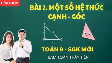 Toán 9 - Bài 2. Một Số Hệ Thức Cạnh - Góc Trong Tam Giác || Cô Nguyễn Dung
