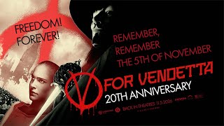 V For Vendetta 20Th Anniversary Announcement