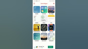 How to use iOS Widgets in Android 🔥⚡#shorts