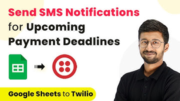 How to Send SMS Notification for Upcoming Payment Deadline - Google Sheets Twilio Integration