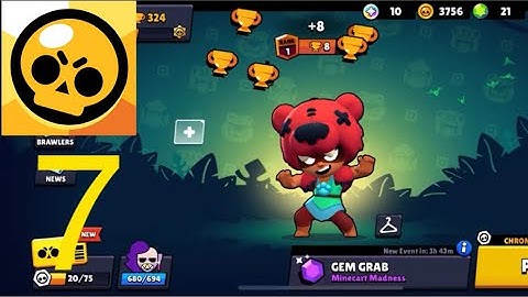 Brawl Stars - Gameplay Walkthrough Part 7 - Nita (iOS, Android)