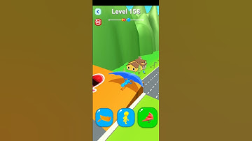 SHAPE SHIFTING 🚲🚁🚙 Transformation Game Max Level Gameplay (IOS & Android) Walkthrough Level 158