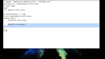 Java 9 - Module System - jdeps