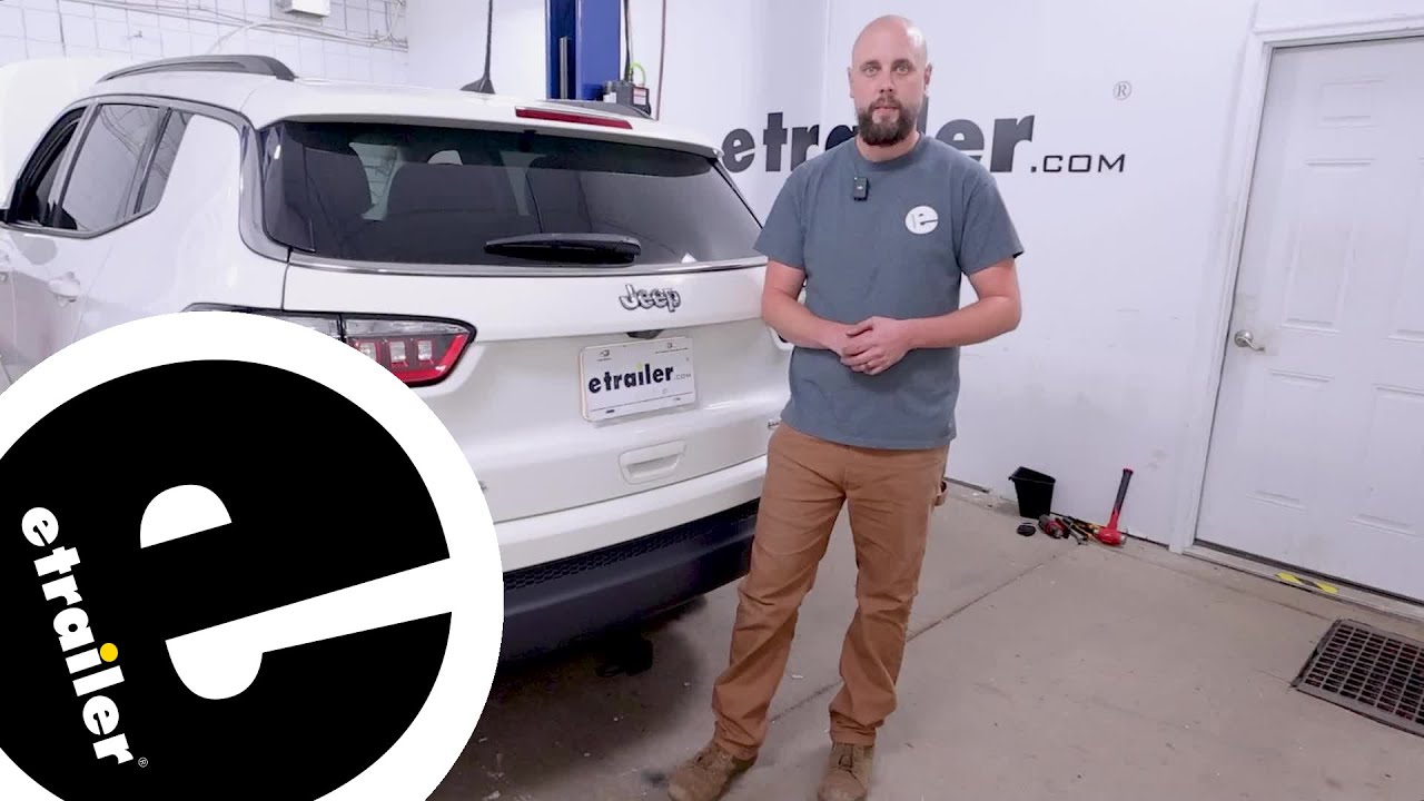 Installing the etrailer Trailer Hitch Receiver on a 2021 Jeep Compass