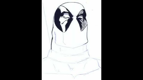 Deadpool Speed drawing Procreate