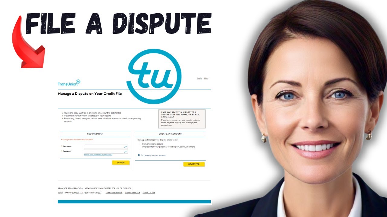 How to File a Dispute in TransUnion | TransUnion Credit Report Dispute | Dispute Errors TransUnion