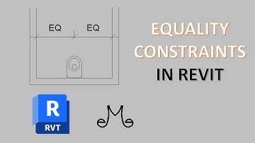 Revit tutorial - Equality constraints