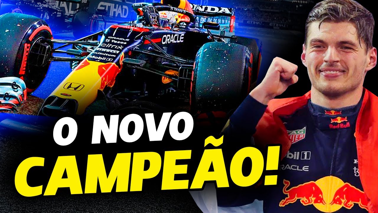 Campeão Mundial de Automobilismo 2021 - Max Verstappen