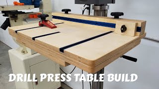 Drill Press Table Build by Twisted Workshop 233,632 views 4 years ago 10 minutes, 37 seconds
