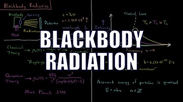 Quantum Chemistry 1.1 - Blackbody Radiation