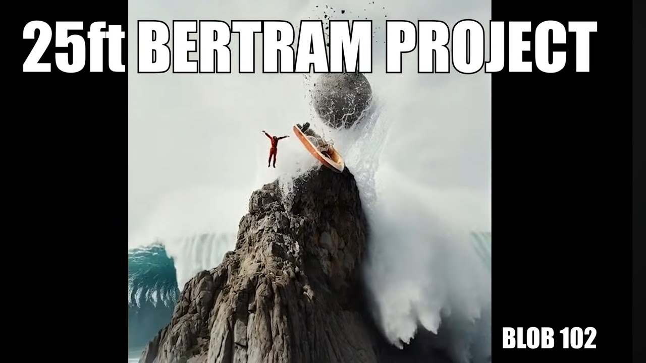 Проект Bertram 25 футов - BLOB 102 - работы внутри лодки продвигаются.