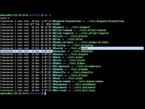 Linux - daemon 2 : service & auto start