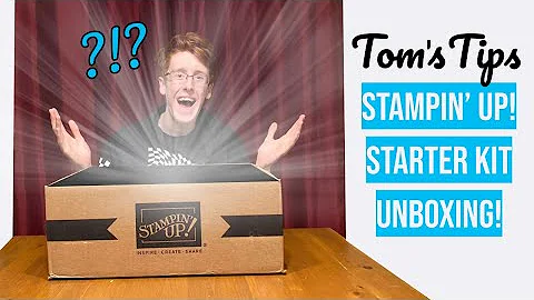 LIVE: Stampin Up! Starter Kit Unboxing with Thomas...