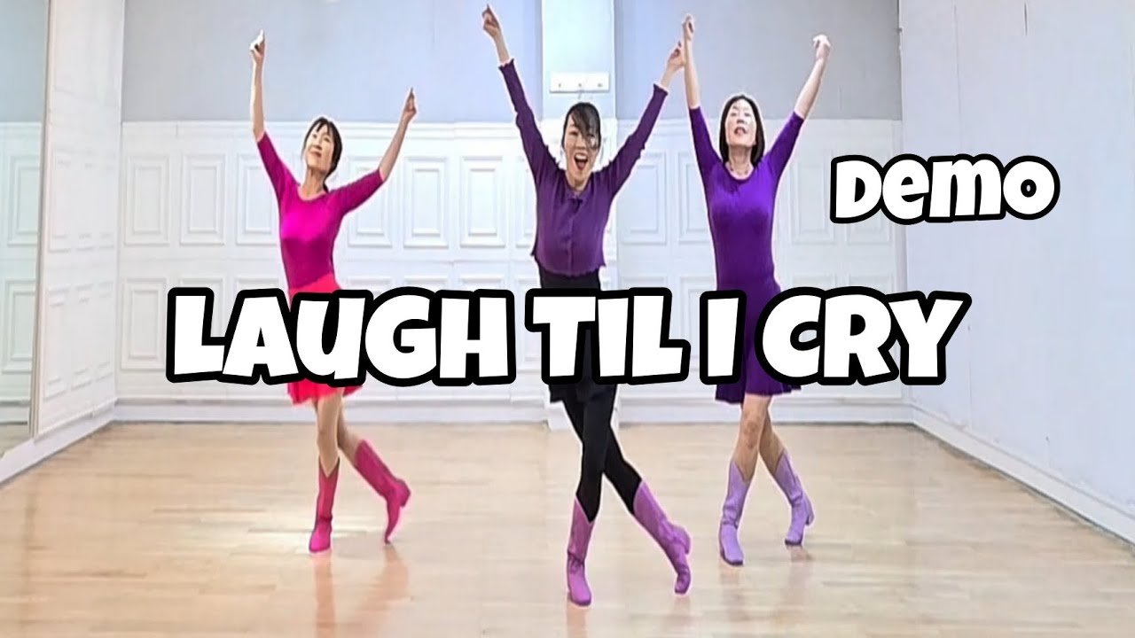 Laugh Til I Cry — Line Dance (демо) | Средний уровень | Рэйчел МакЭнани