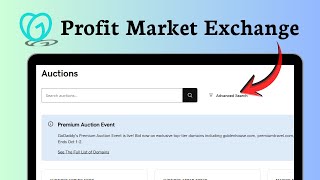 How to sell a domain on GoDaddy (Marketplace Setup)