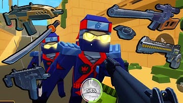 Pixel Combat Zombie Strike - All Weapons Bosses Full Unlocked Gameplay Part 182 - New Update 5.4.5