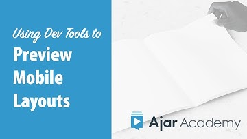 Testing Mobile & Responsive Layouts with Developer Tools - Transitioning from Print to Digital