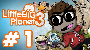 LittleBigPlanet 3 Gameplay/Walkthrough w/Mex Part 1 - A New Adventure