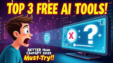 STOP Using ChatGPT! Try These 3 FREE AI Tools in 2025#chatgpt #ai #bestaitools #freeaitools #trend