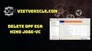 Delete DPF EGR Hino J08E-VC 2011 screenshot 4