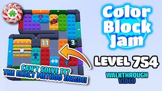 Color Block Jam - Level 754 Walkthrough Solution