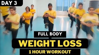 Workout Video 1 hours | Full Body Workout Video | Zumba Fitness With Unique Beats | Vivek Sir