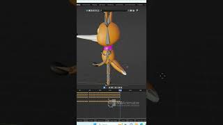 Short 3D fox Character Rigging - Blender 3.6