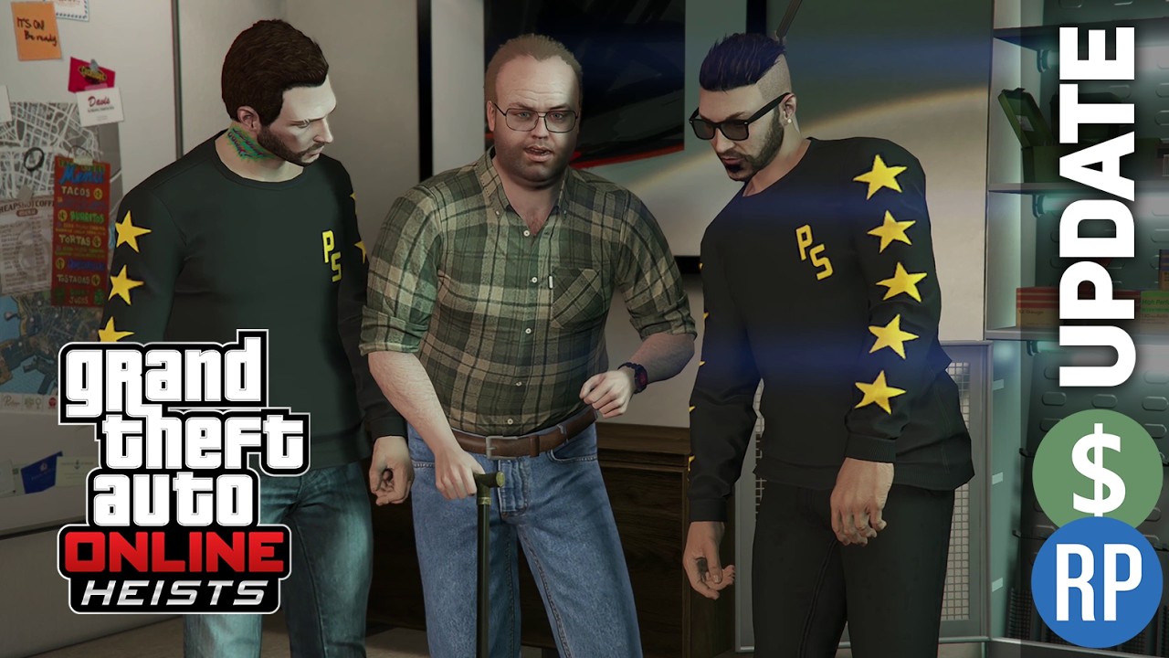 GTA Online Update Double Original Heist Payouts Bonuses More YouTube 