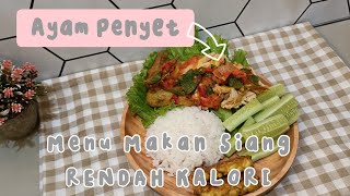 Nasi ayam geprek cuma 10k. 