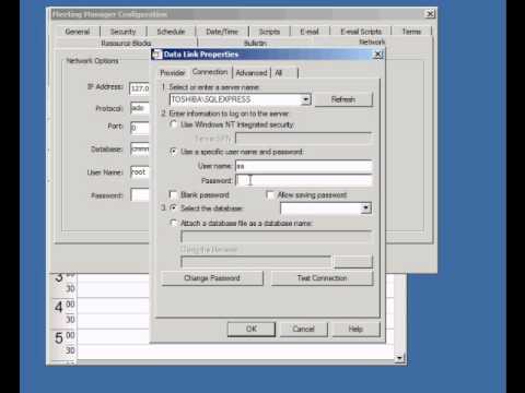 Meeting Manager Enterprise MS SQL ADO Setup