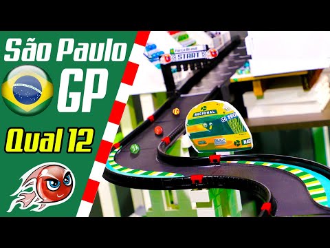 Marble Circuits: Qualifying Q12 - São Paulo GP - Marble racing