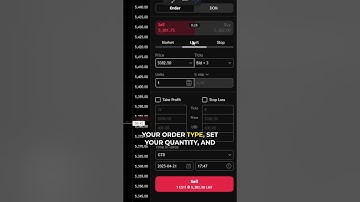 Placing Your First Futures Order in TradingView (Step-by-Step) #tradingview #futures #daytrading