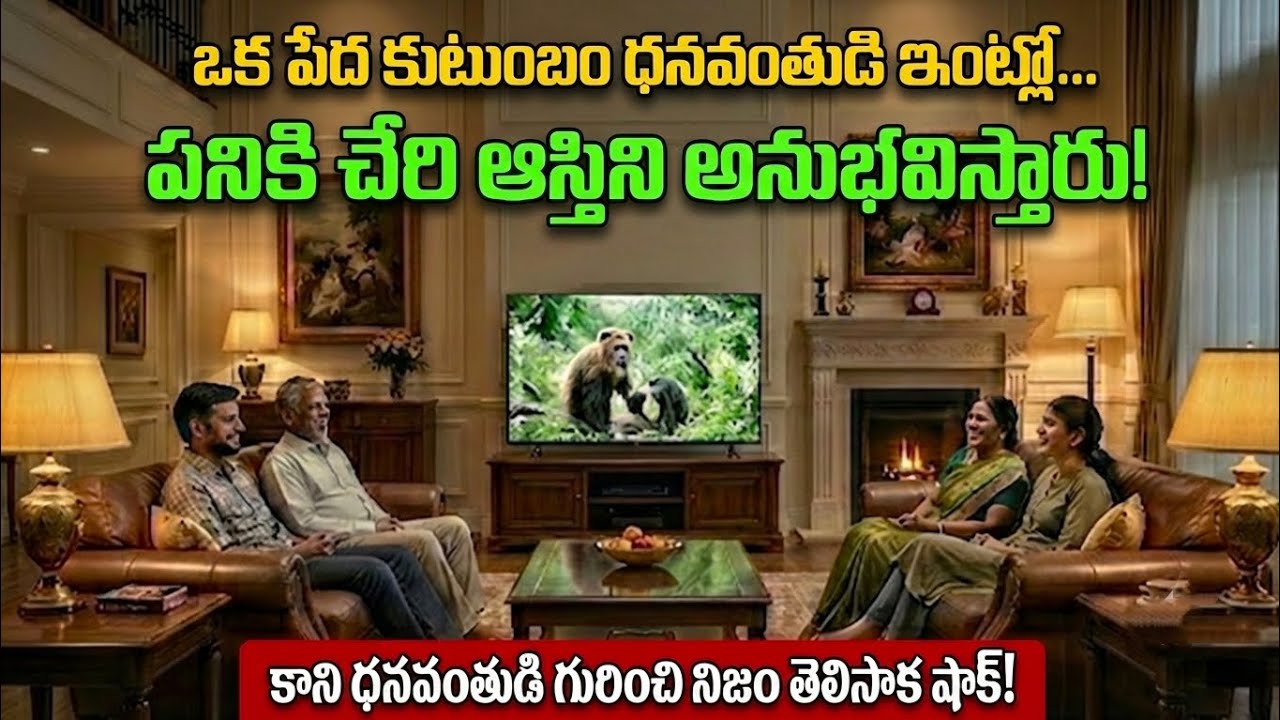 A Poor Family Entered a Rich Man’s House… But His Dark Secret Shocked Them! | The Chess Game Story