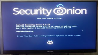 Security Onion installation filed an any my computers