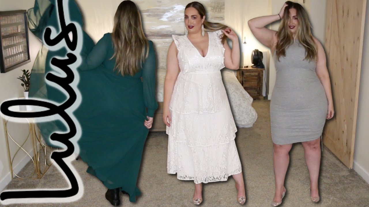 Lulus Plus Size BEST ONE YET! Lulus Plus Size Try On Haul - YouTube