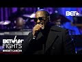 Johnny gill woos crowd with my my my there u go  more performance  bet her fights
