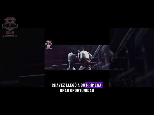 Chavez vs Martinez, su primer campeonato mundial