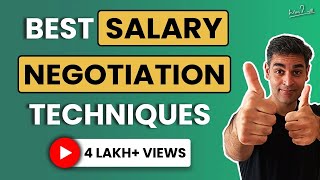 How to negotiate salary | Ankur Warikoo | 4 steps to successful negotiation