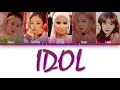 How Would BLACKPINK Sing Idol By BTS Ft NICKI MINAJ Color Coded Lyrics Han Rom Eng Fanmade