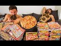 Wer kann in 24 Stunden mehr Pizza essen? | Challenge endet schlimm 🤢