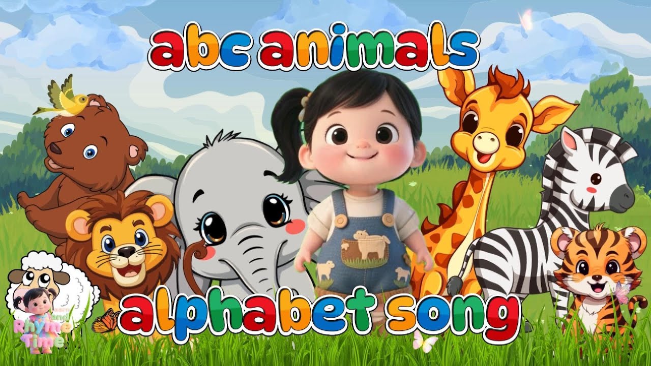 ABC Alphabet Animals Song 🐵🦁🐘 | Fun Learning for Kids | A to Z Animal ...