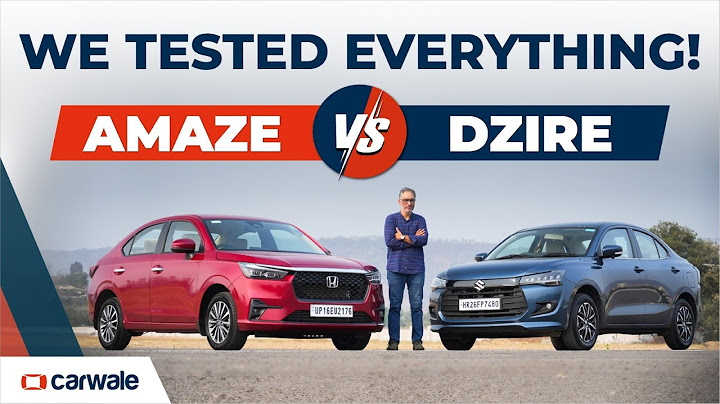 Maruti Dzire vs Honda Amaze: Who Wins in Mileage, Space, Features & Performance?