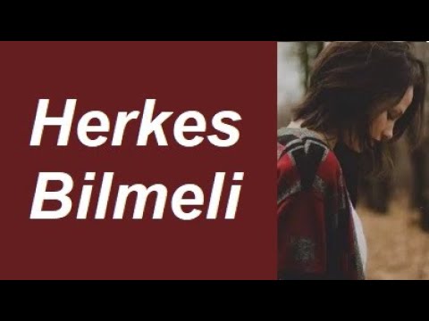 (ŞİİR) Herkes Bilmeli Artık... Harika Damar Ağır Sözler Fon Müziği