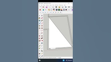 Como encontrar linhas desagrupadas no SketchUp #shorts